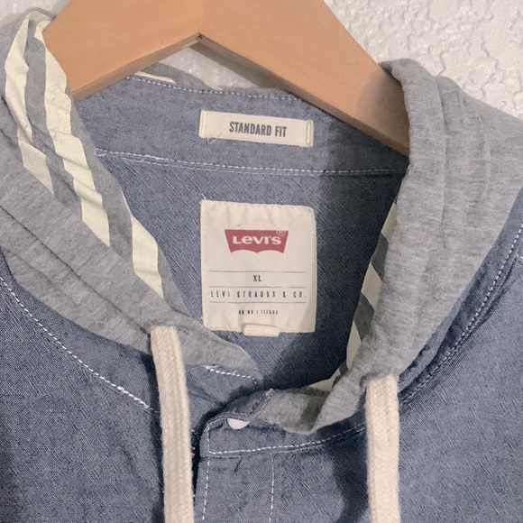 Levi’s L/S Hooded Workshirt - Picture 3 of 7